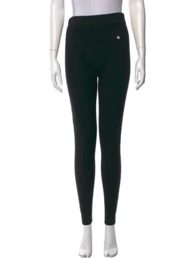 Pre-owned Chanel 2023 Skinny Leg Pants W/ Tags In Black