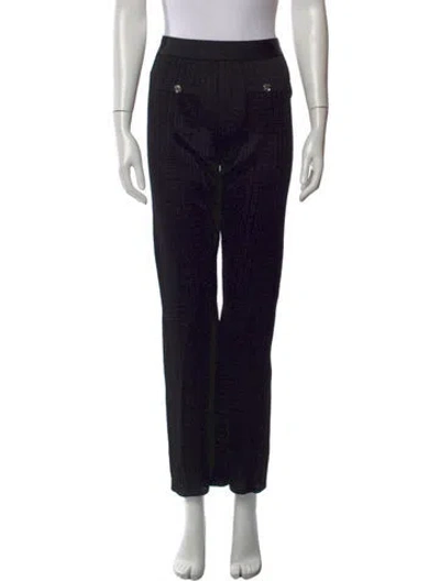 Pre-owned Chanel 2023 Straight Leg Pants In Multi