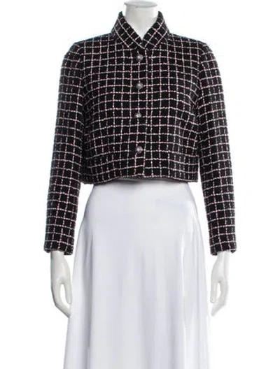 Pre-owned Chanel 2023 Tweed Jacket In Black