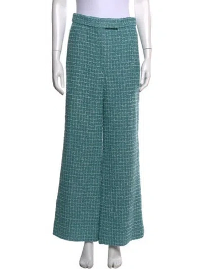 Pre-owned Chanel 2023 Wide Leg Pants In Multi
