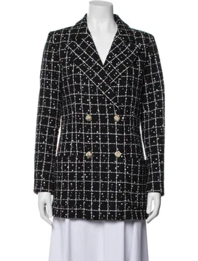 Pre-owned Chanel 2023 Wool Blazer In Black