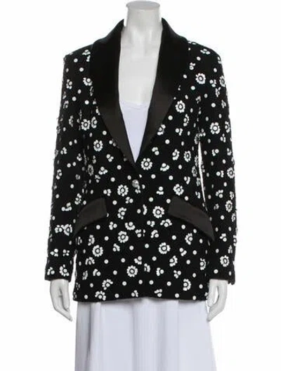 Pre-owned Chanel 2023 Wool Blazer W/ Tags In Black