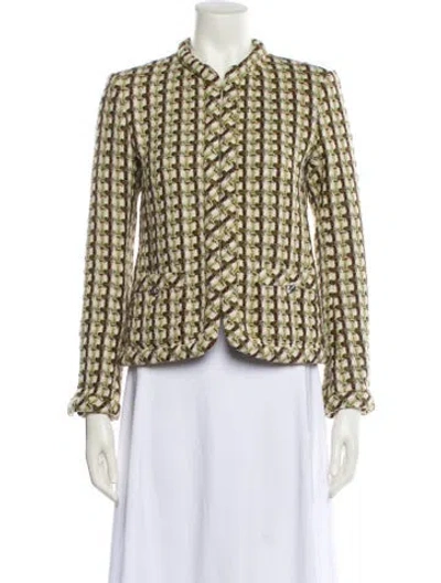 Pre-owned Chanel 2023 Wool Evening Jacket In Neutral