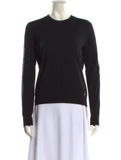 Pre-owned Chanel 2023 Wool Sweater In Black