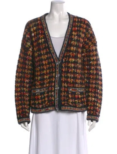 Pre-owned Chanel 2023 Wool Sweater In Multi