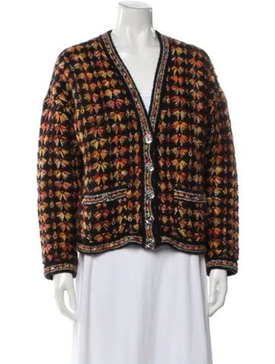 Pre-owned Chanel 2023 Wool Sweater In Orange