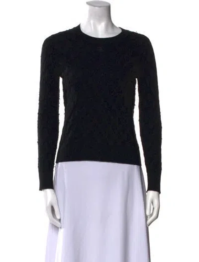 Pre-owned Chanel 2024 Cashmere Sweater In Black