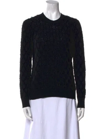 Pre-owned Chanel 2024 Cashmere Sweater In Black