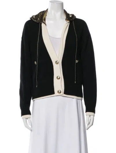 Pre-owned Chanel 2024 Cashmere Sweater In Black