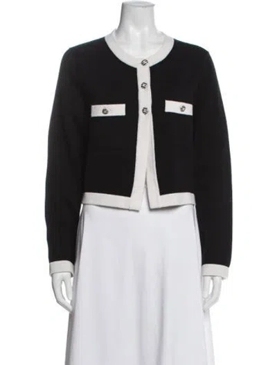 Pre-owned Chanel 2024 Cashmere Sweater In Black