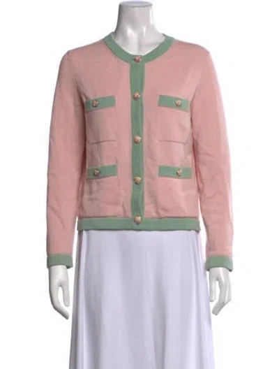 Pre-owned Chanel 2024 Cashmere Sweater In Pink