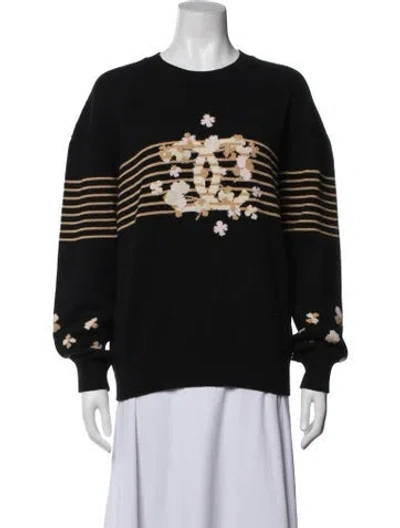 Pre-owned Chanel 2024 Cashmere Sweater W/ Tags In Black