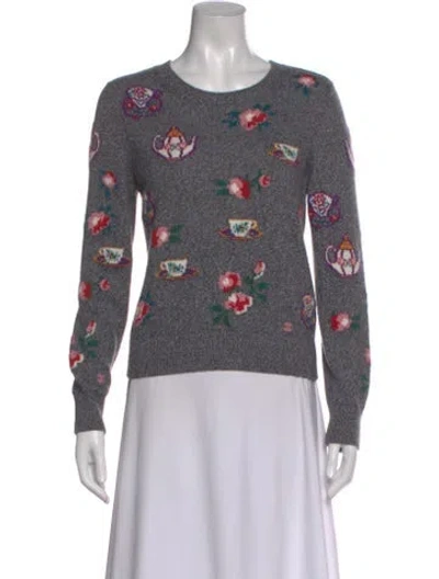 Pre-owned Chanel 2024 Cashmere Sweater W/ Tags In Gray