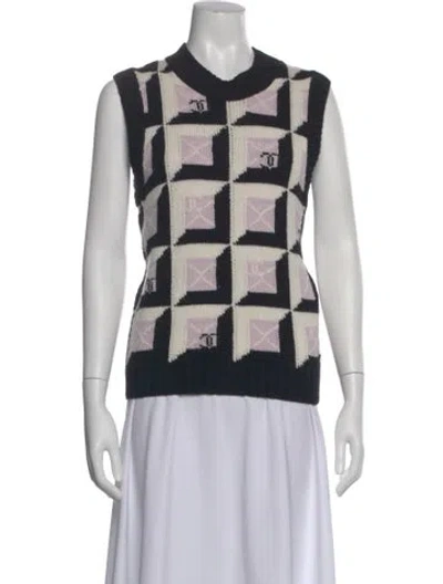 Pre-owned Chanel 2024 Cashmere Sweater W/ Tags In Multi