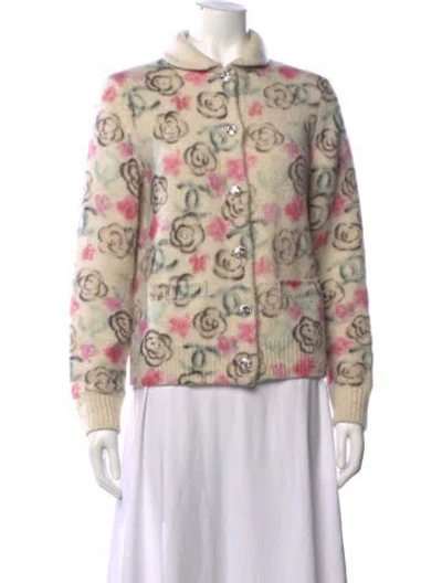 Pre-owned Chanel 2024 Coco Neige Sweater In Neutrals