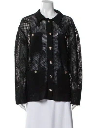 Pre-owned Chanel 2024 Evening Jacket In Black