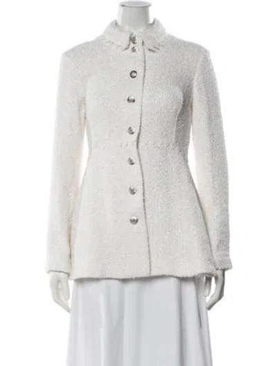 Pre-owned Chanel 2024 Evening Jacket W/ Tags In Neutrals