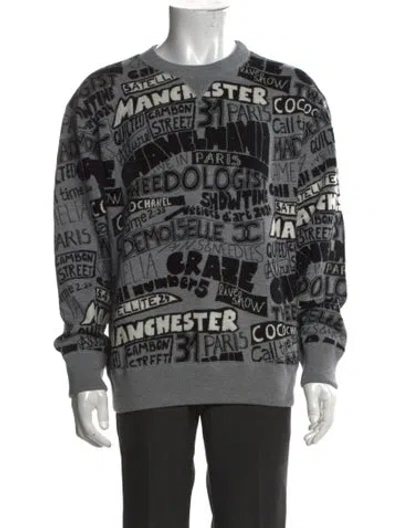 Pre-owned Chanel 2024 Interlocking Cc Logo Pullover In Multi
