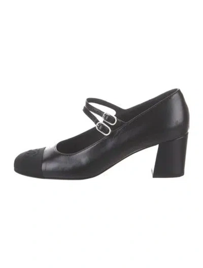 Pre-owned Chanel 2024 Interlocking Cc Logo Pumps In Multi
