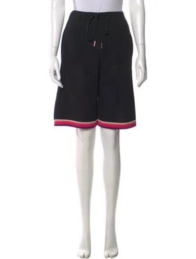 Pre-owned Chanel 2024 Knee-length Shorts In Black