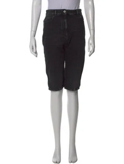 Pre-owned Chanel 2024 Knee-length Shorts W/ Tags In Black