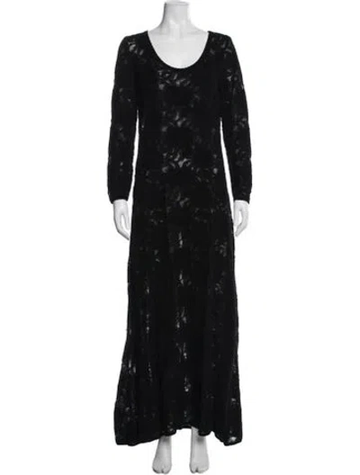 Pre-owned Chanel 2024 Long Dress In Black