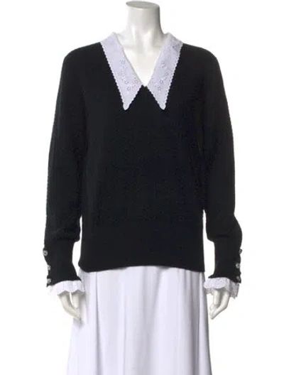 Pre-owned Chanel 2024 Metiers D'art Collection Sweatshirt In Multi