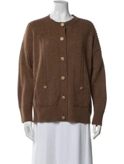 Pre-owned Chanel 2024 Métiers D'art Paris-manchester Sweater In Brown