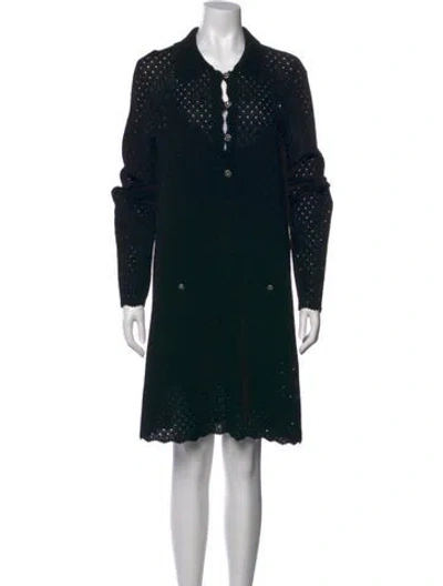 Pre-owned Chanel 2024 Mini Dress In Black