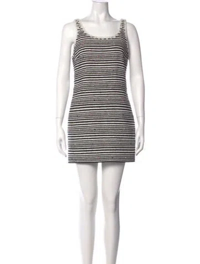 Pre-owned Chanel 2024 Mini Dress In Black