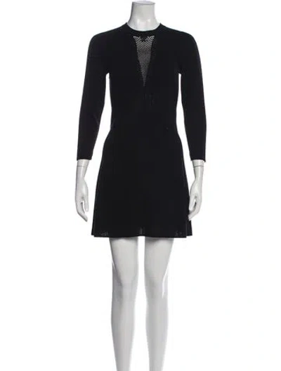 Pre-owned Chanel 2024 Mini Dress In Black