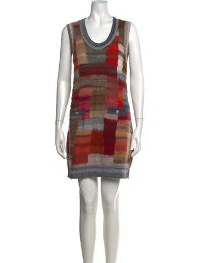Pre-owned Chanel 2024 Mini Dress In Multicolor