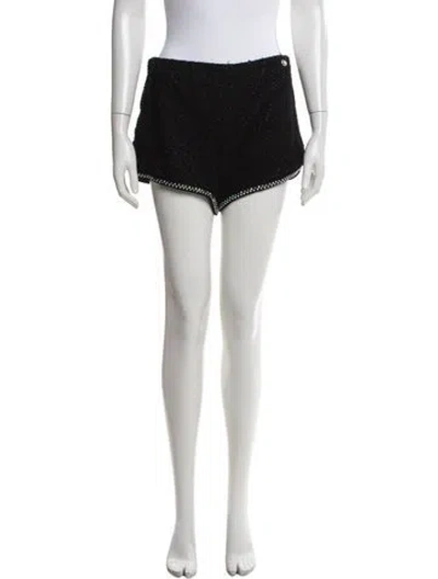 Pre-owned Chanel 2024 Mini Shorts In Black
