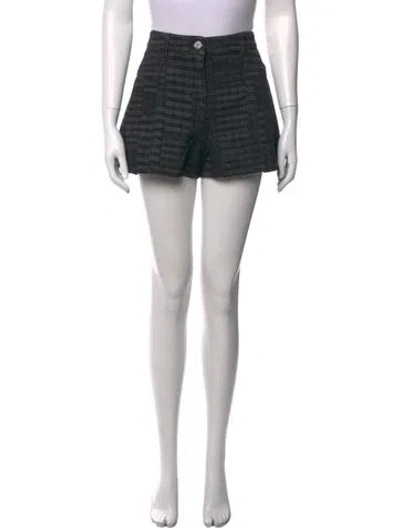 Pre-owned Chanel 2024 Mini Shorts In Black