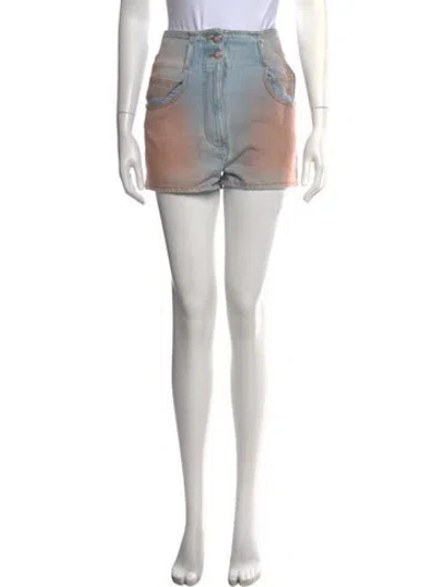 Pre-owned Chanel 2024 Mini Shorts In Blue