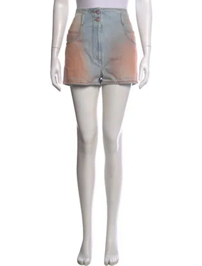 Pre-owned Chanel 2024 Mini Shorts In Blue/pink