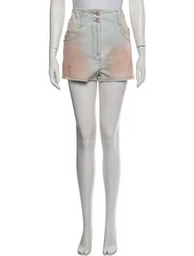 Pre-owned Chanel 2024 Mini Shorts In Blue/pink