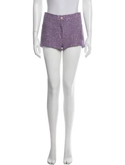 Pre-owned Chanel 2024 Mini Shorts In Purple