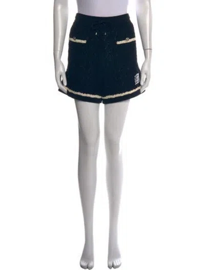 Pre-owned Chanel 2024 Mini Shorts W/ Tags In Black