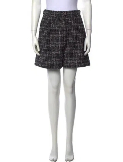 Pre-owned Chanel 2024 Mini Shorts W/ Tags In Grey