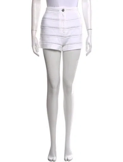 Pre-owned Chanel 2024 Mini Shorts In White