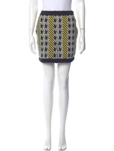 Pre-owned Chanel 2024 Mini Skirt In Black