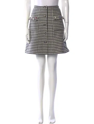 Pre-owned Chanel 2024 Mini Skirt In Black