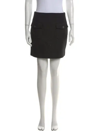 Pre-owned Chanel 2024 Mini Skirt In Black