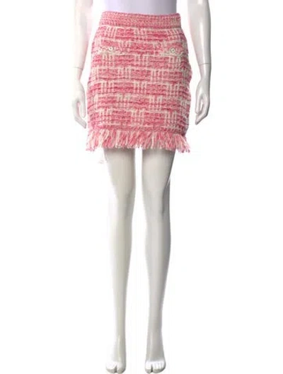 Pre-owned Chanel 2024 Mini Skirt In Pink