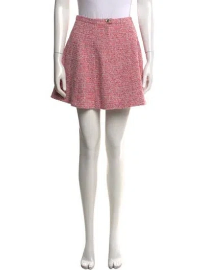 Pre-owned Chanel 2024 Mini Skirt In Pink