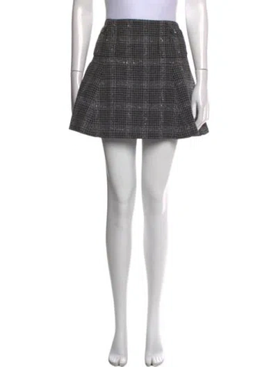 Pre-owned Chanel 2024 Mini Skirt W/ Tags In Black