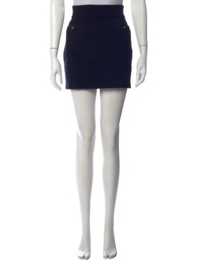 Pre-owned Chanel 2024 Mini Skirt W/ Tags In Black