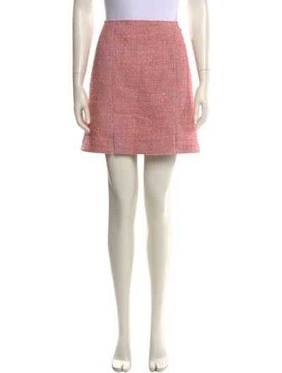 Pre-owned Chanel 2024 Mini Skirt W/ Tags In Pink