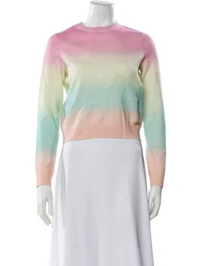 Pre-owned Chanel 2024 Paris-los Angeles Sweater In Pink